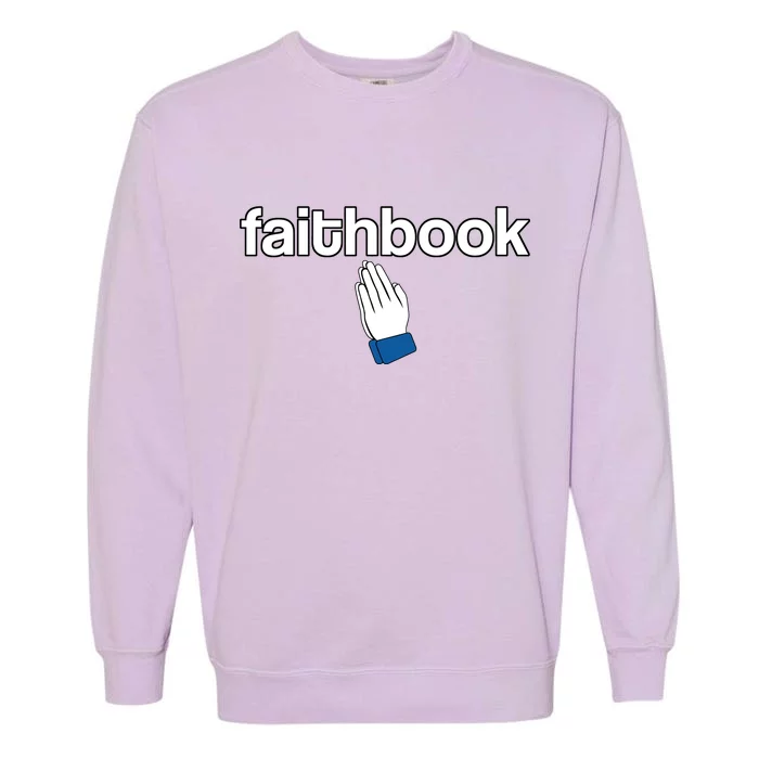 Faithbook Garment-Dyed Sweatshirt