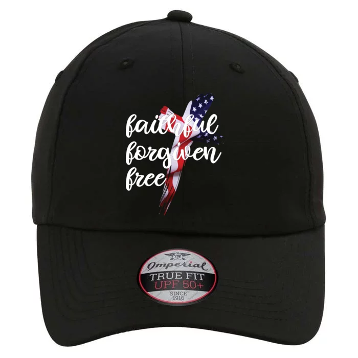 Faithful Forgiving Free American Cross The Original Performance Cap