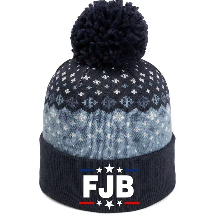 FJB Anti Joe Biden The Baniff Cuffed Pom Beanie