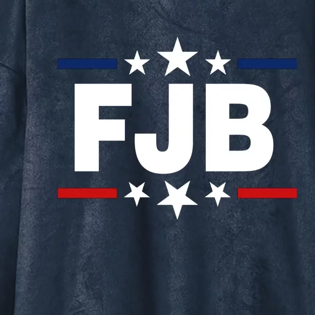 FJB Anti Joe Biden Hooded Wearable Blanket
