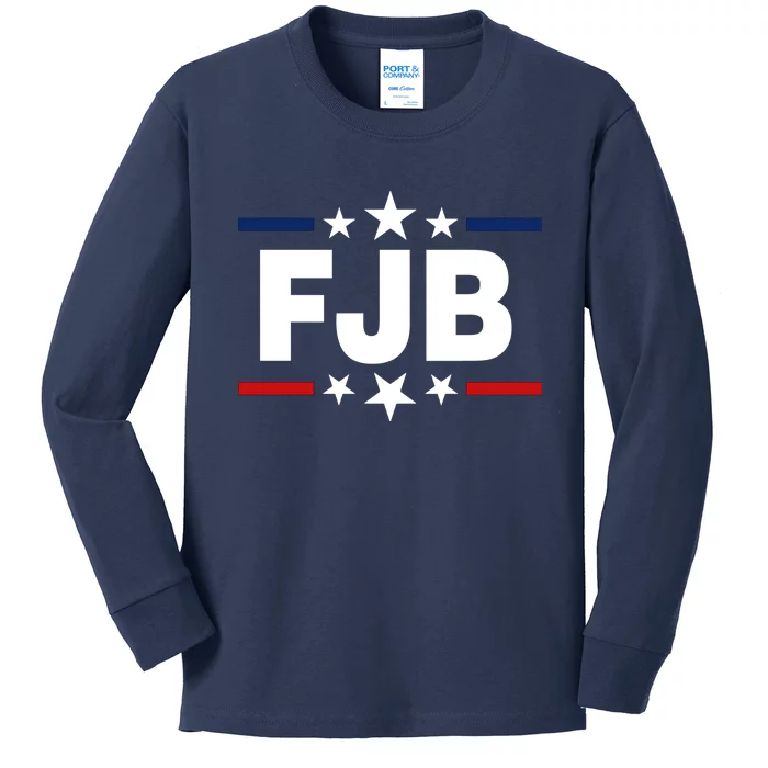 FJB Anti Joe Biden Kids Long Sleeve Shirt