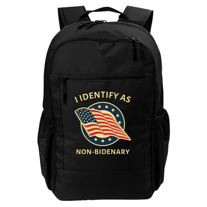 Funny Anti Joe Biden MAGA Conservative Non Bidenary Daily Commute Backpack