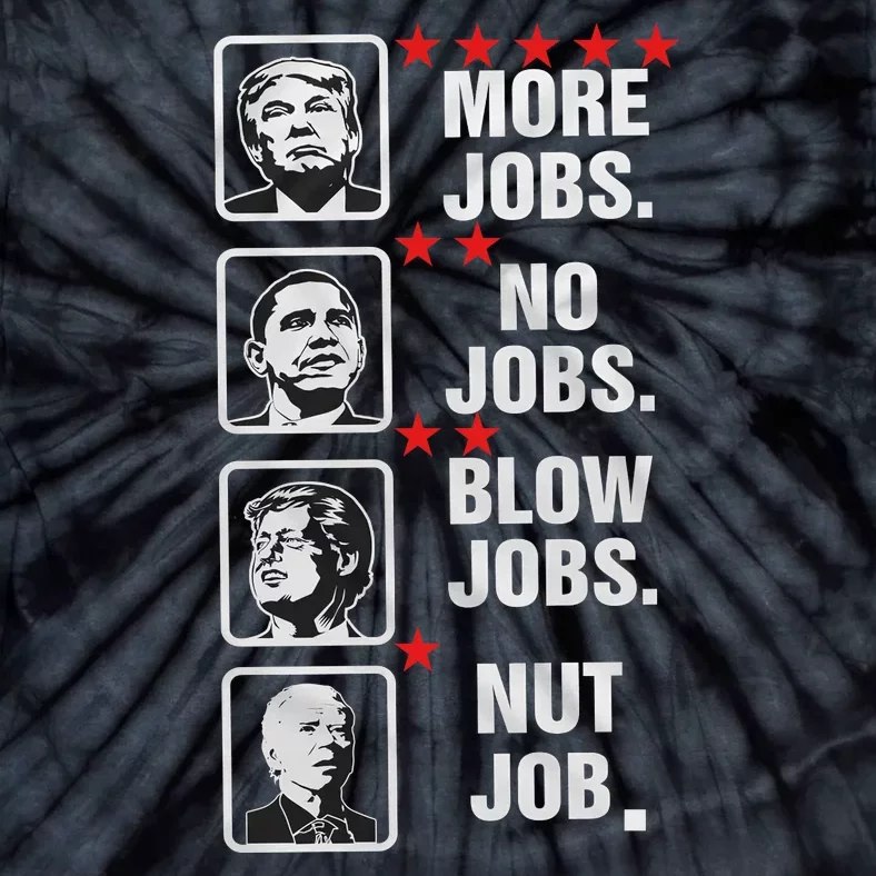 Funny Anti Joe Biden Funny Politcal Trump Biden Obama Clinton Tee Tie-Dye T-Shirt