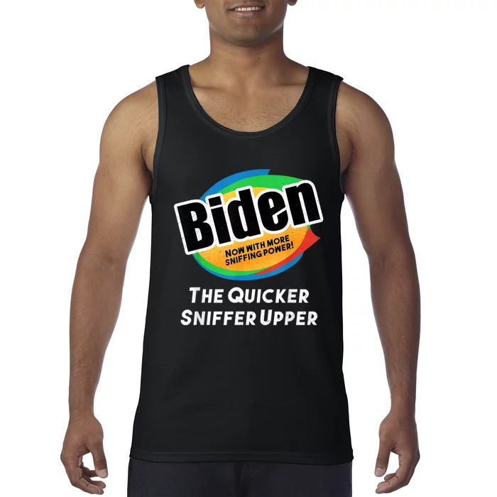 Funny Anti Joe Biden Sniffing Vintage Tank Top