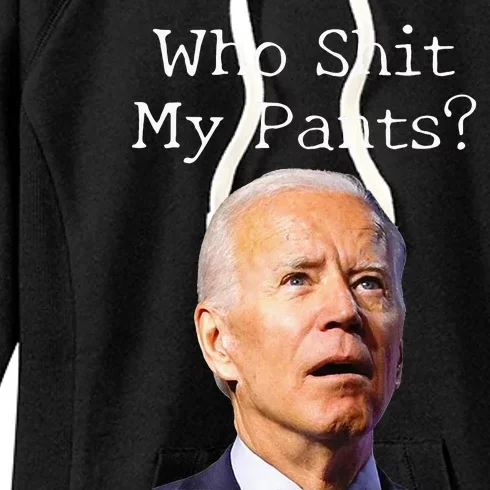 Funny Anti Joe biden Women's Fleece Hoodie