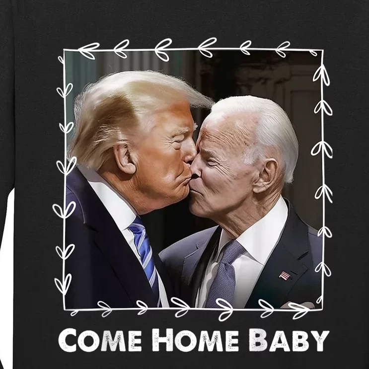 Funny Anti Joe Biden Donald Trump Make America Great Facts Tall Long Sleeve T-Shirt