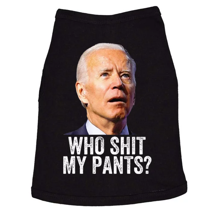 Funny Anti Joe Biden Political Doggie Tank