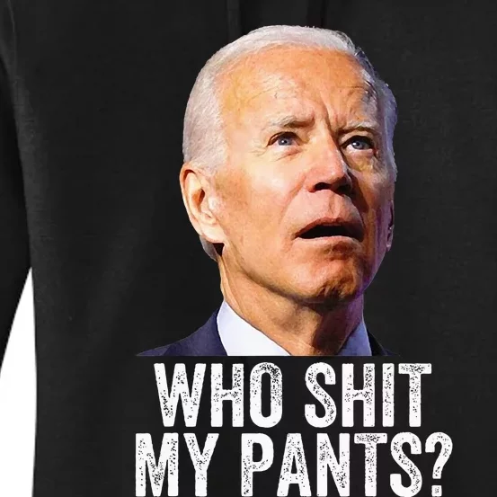 Funny Anti Joe Biden Political Women's Pullover Hoodie