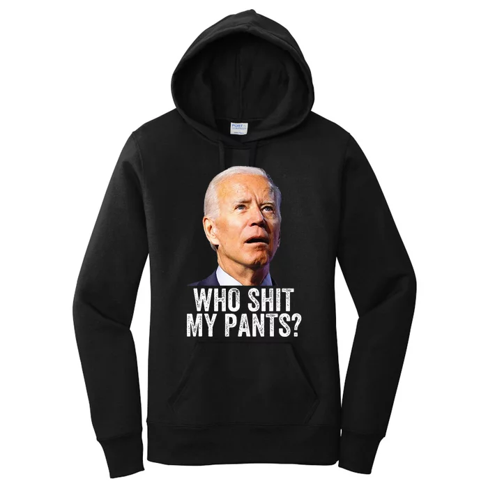 Funny Anti Joe Biden Political Women's Pullover Hoodie