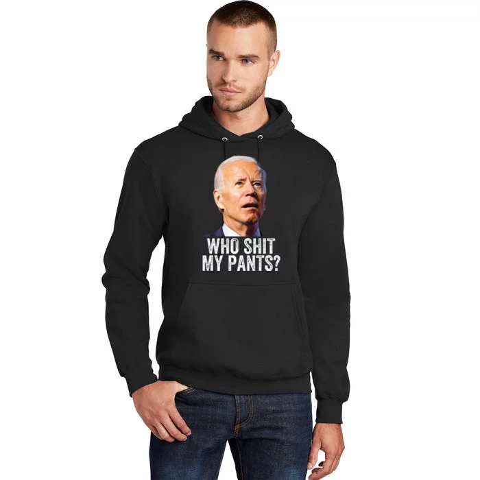 Funny Anti Joe Biden Political Tall Hoodie