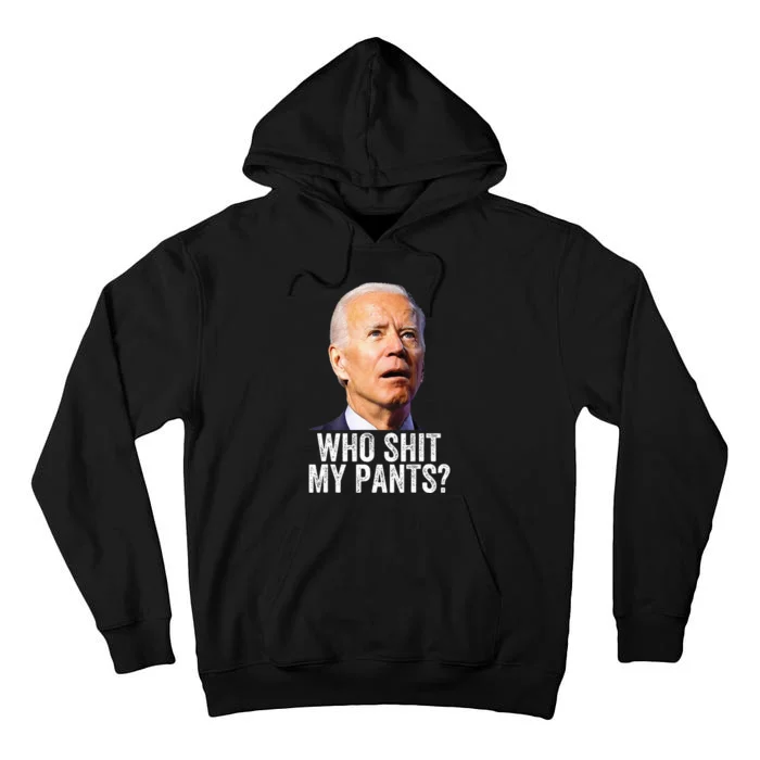 Funny Anti Joe Biden Political Tall Hoodie