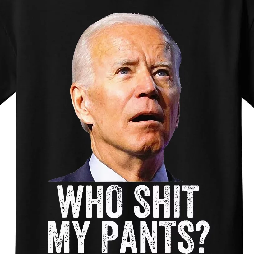 Funny Anti Joe Biden Political Kids T-Shirt