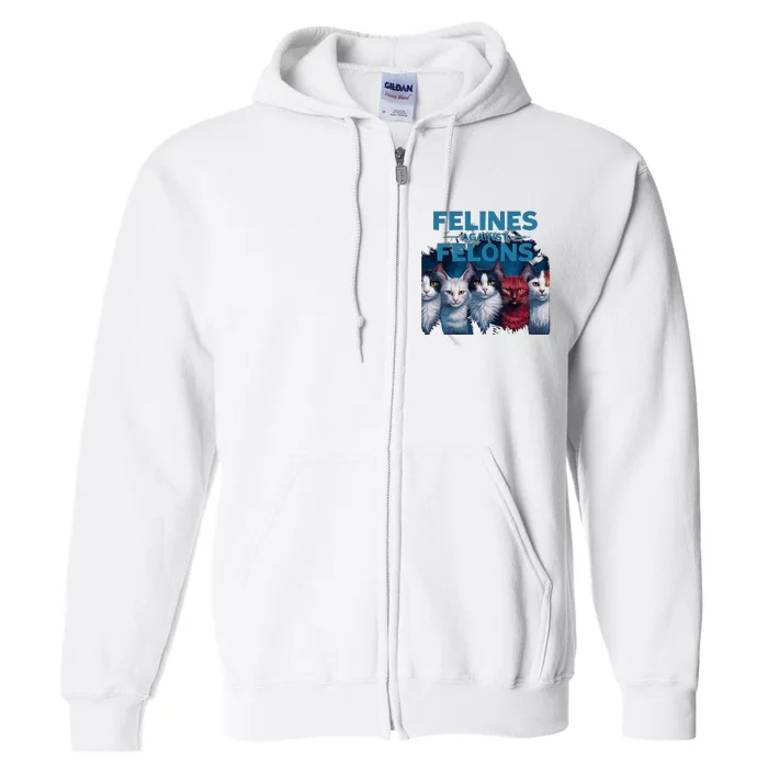 Funny Anti Kamala Harris Joke Election 2024 American Humor Full Zip Hoodie