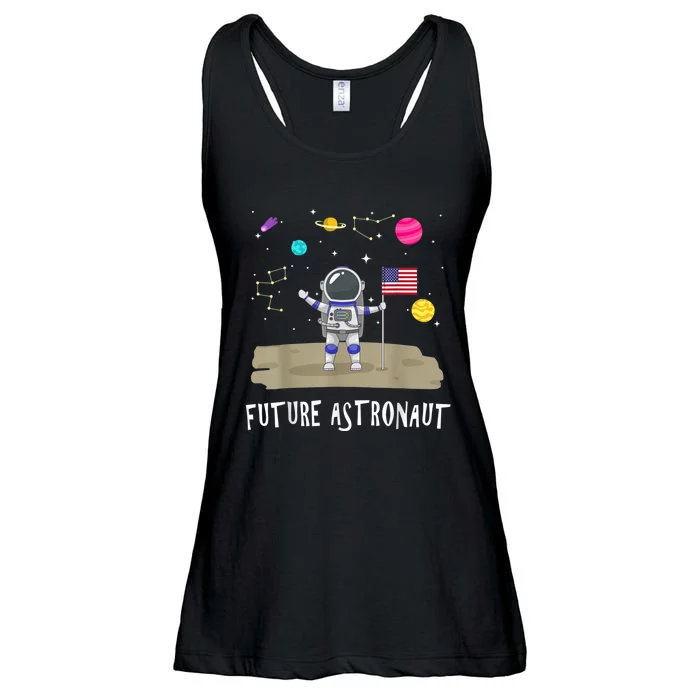 Future Astronaut Kids And Adults Astronomy And Space Lover Ladies Essential Flowy Tank