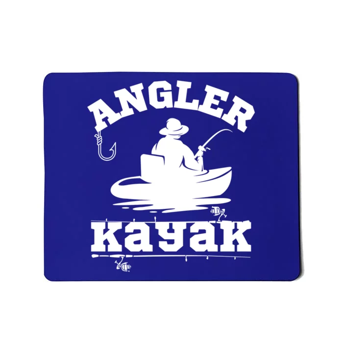 Funny Angler Kayak Gift Mousepad