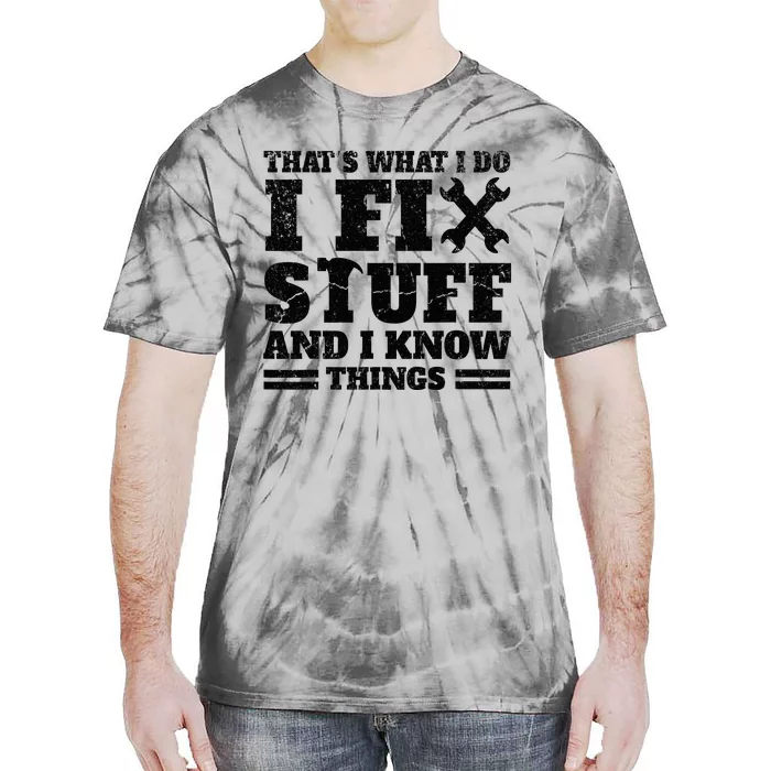 Fixing and Knowing My Expertise Tie-Dye T-Shirt