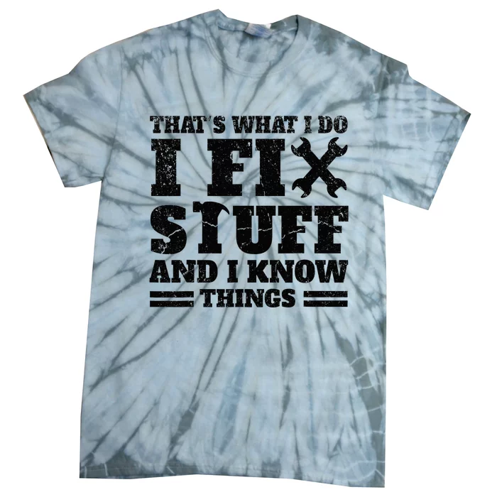 Fixing and Knowing My Expertise Tie-Dye T-Shirt