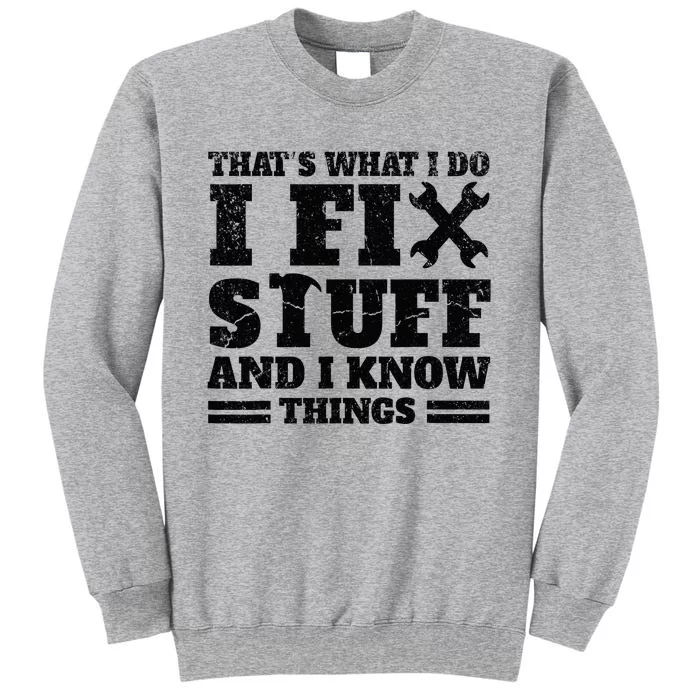 Fixing and Knowing My Expertise Tall Sweatshirt