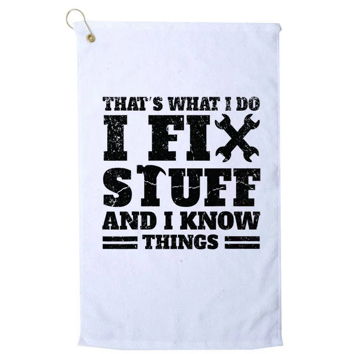 Fixing and Knowing My Expertise Platinum Collection Golf Towel