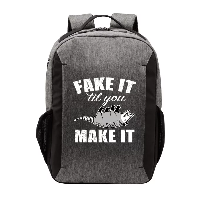 Fake It Or Make It Opossum Vector Backpack