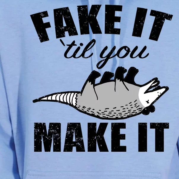 Fake It Or Make It Opossum Unisex Surf Hoodie