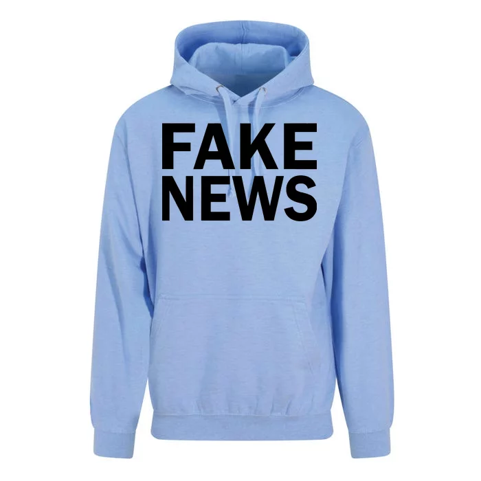 Fake News Bold Text Unisex Surf Hoodie