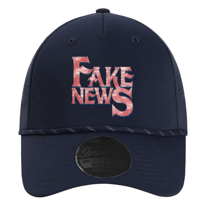 Fake News Distressed Text Performance The Dyno Cap