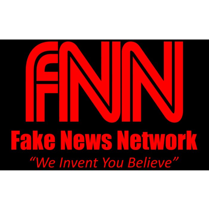 Fake News Network FFN We Invent You Believe Donald Trump Bumper Sticker