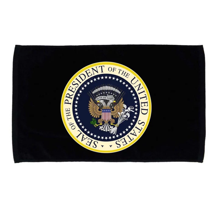 Fake Presidential Seal Microfiber Hand Towel