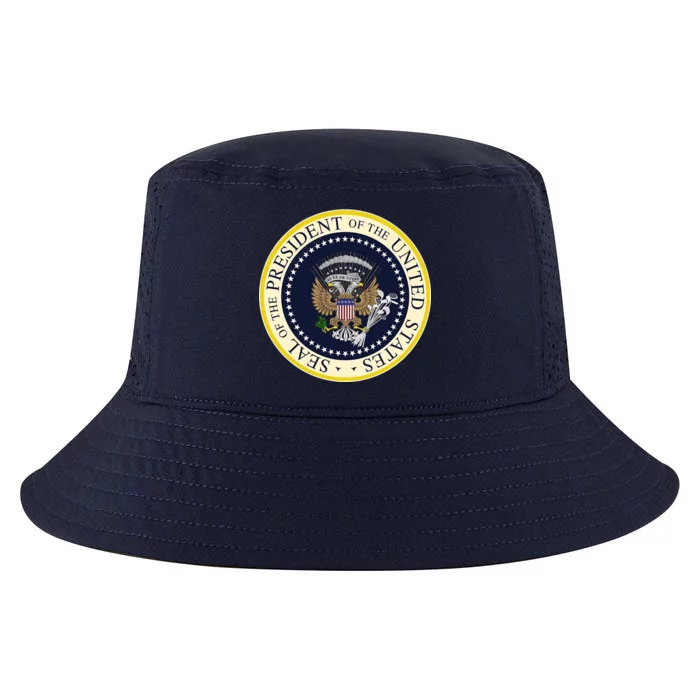 Fake Presidential Seal Cool Comfort Performance Bucket Hat