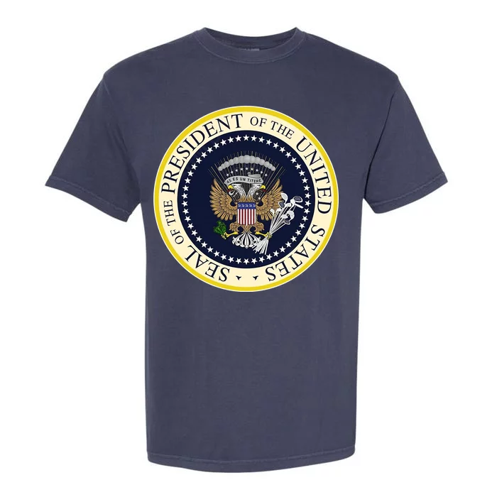 Fake Presidential Seal Garment-Dyed Heavyweight T-Shirt