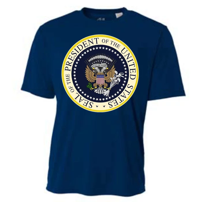 Fake Presidential Seal Cooling Performance Crew T-Shirt