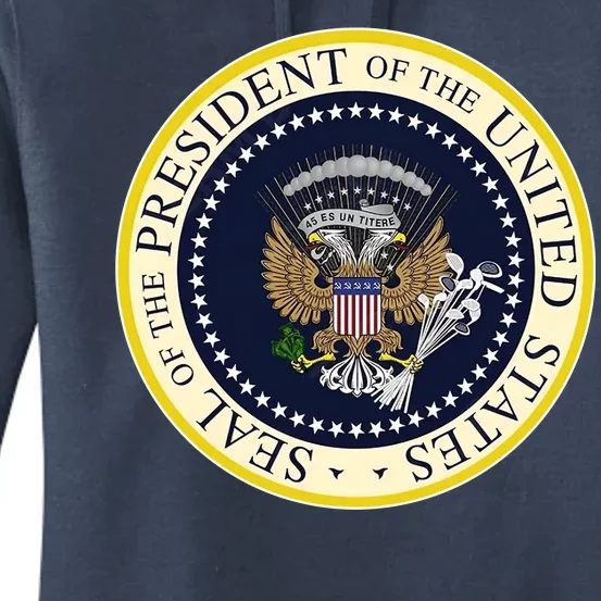 Fake Presidential Seal Women's Pullover Hoodie