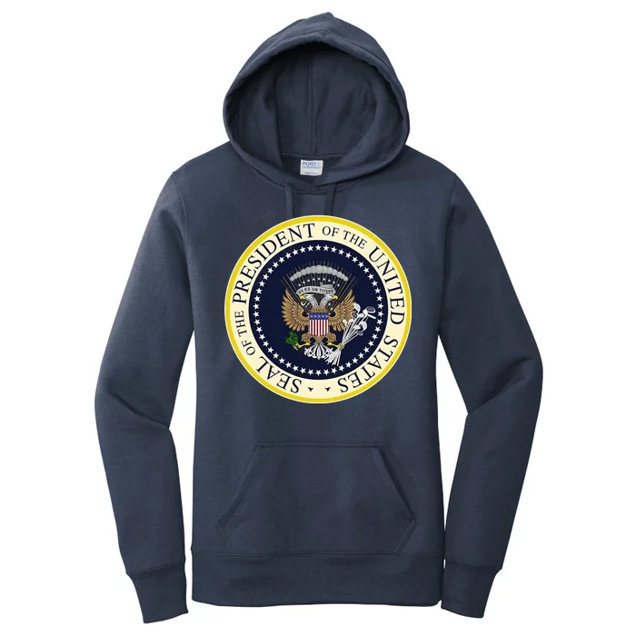 Fake Presidential Seal Women's Pullover Hoodie