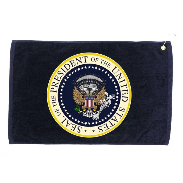 Fake Presidential Seal Grommeted Golf Towel