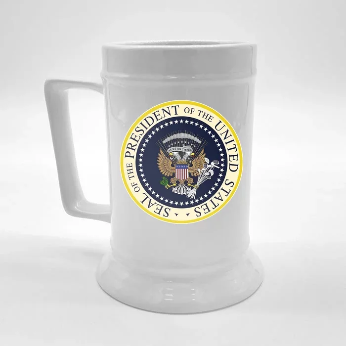 Fake Presidential Seal Front & Back Beer Stein