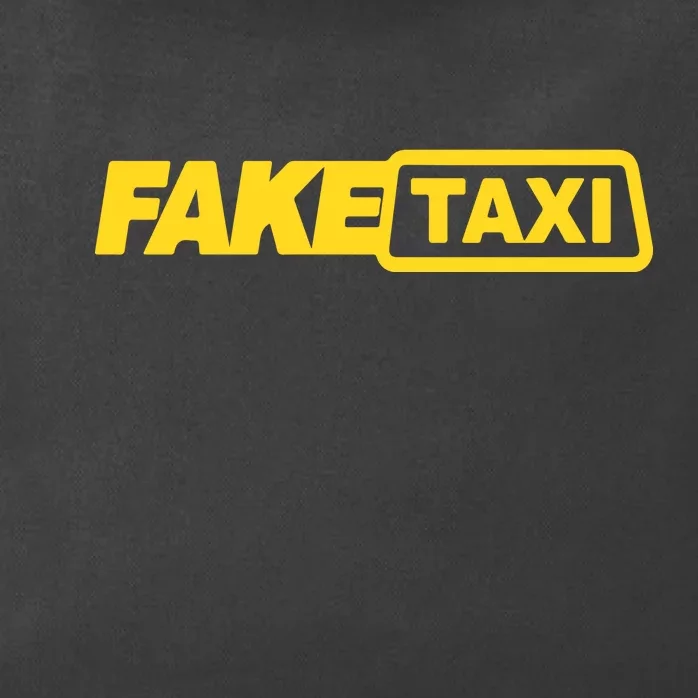 Fake Taxi Zip Tote Bag