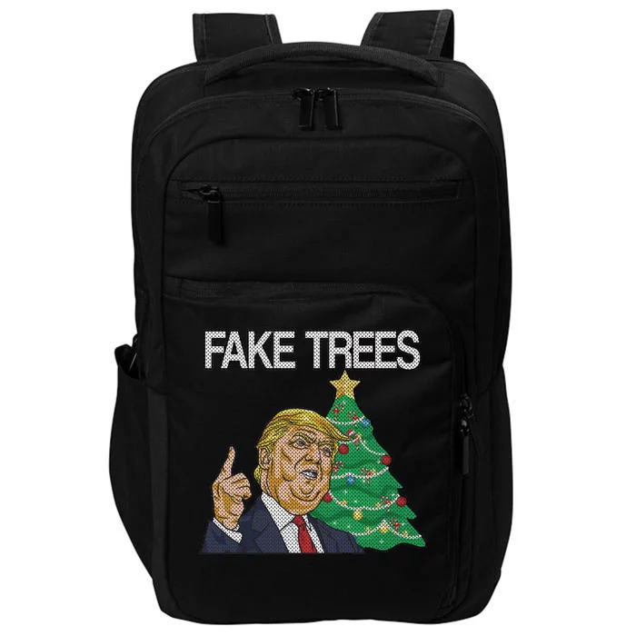 Fake Trees News Ugly Christmas Impact Tech Backpack