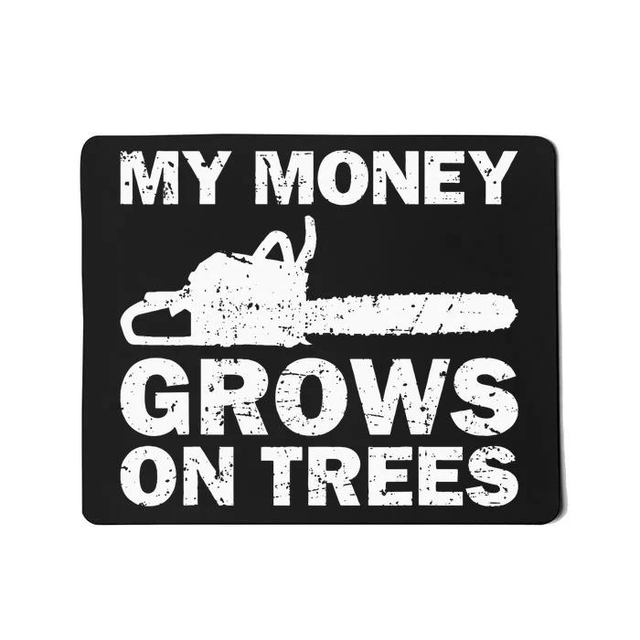 Funny Arborist Logger Gift Cool Tree Climber Lumberjack Mousepad