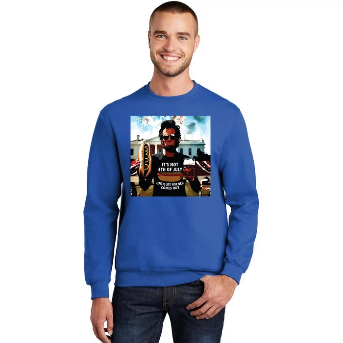 Funny Abraham Lincoln Its Not 4th Of July Patriotic Usa Tall Sweatshirt