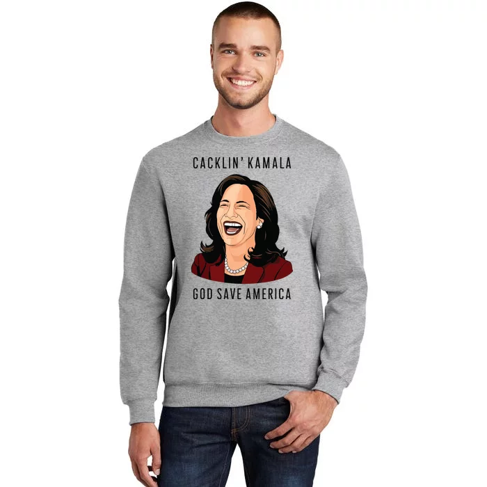 Funny Anti Laughing Kamala Harris Election Tall Sweatshirt