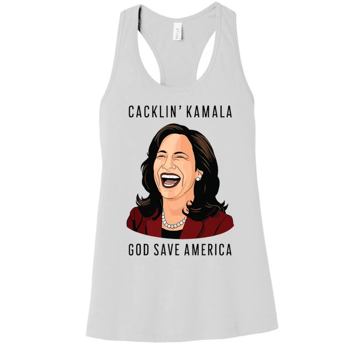 Funny Anti Laughing Kamala Harris Election Women's Racerback Tank