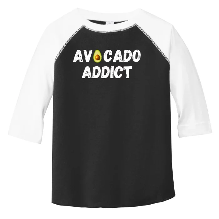 Funny Avocado Lover, Cute Avocado Addict, Guacamole Lover Toddler Fine Jersey T-Shirt