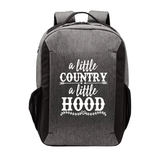 Funny A Little Country A Little Hood Vector Backpack