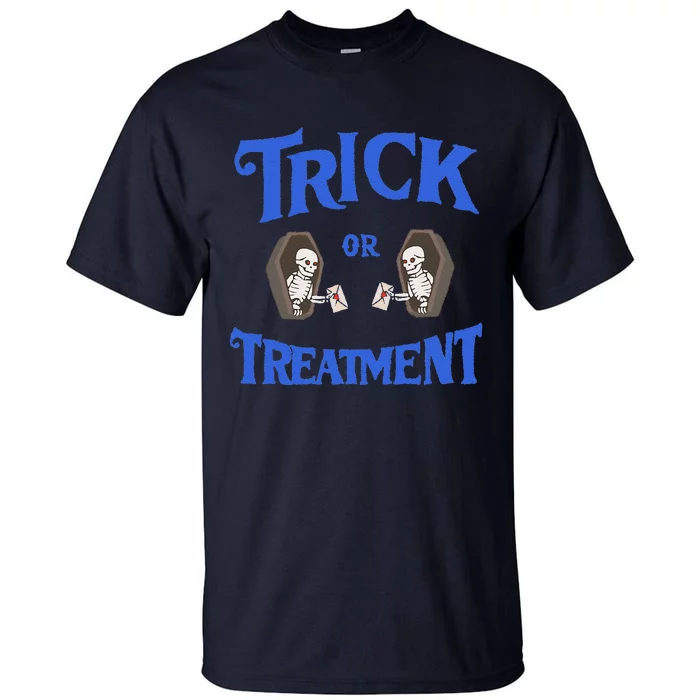 Funny Assisted Living Senior Care Trick Or Treatment Tall T-Shirt