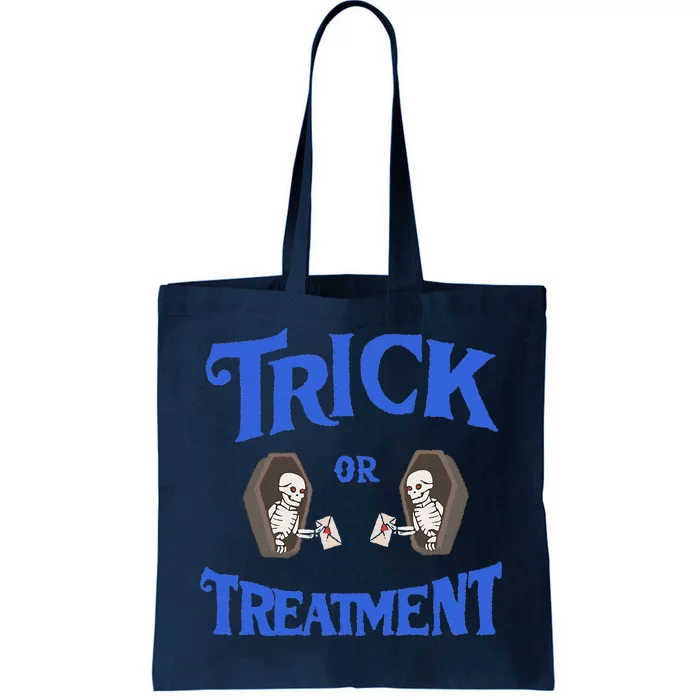 Funny Assisted Living Senior Care Trick Or Treatment Tote Bag