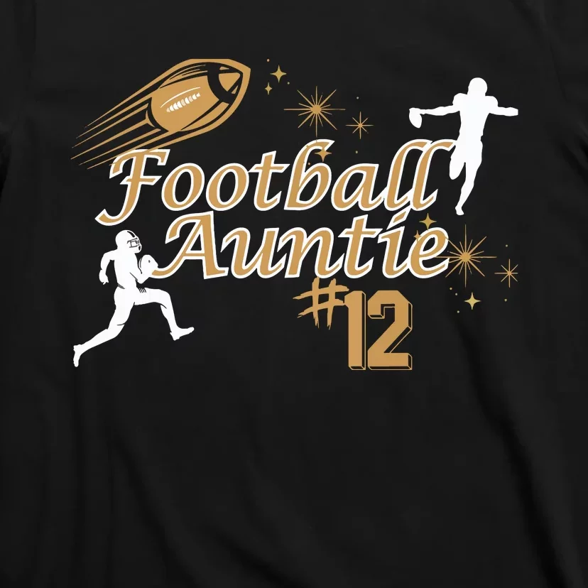 Football Auntie Love T-Shirt