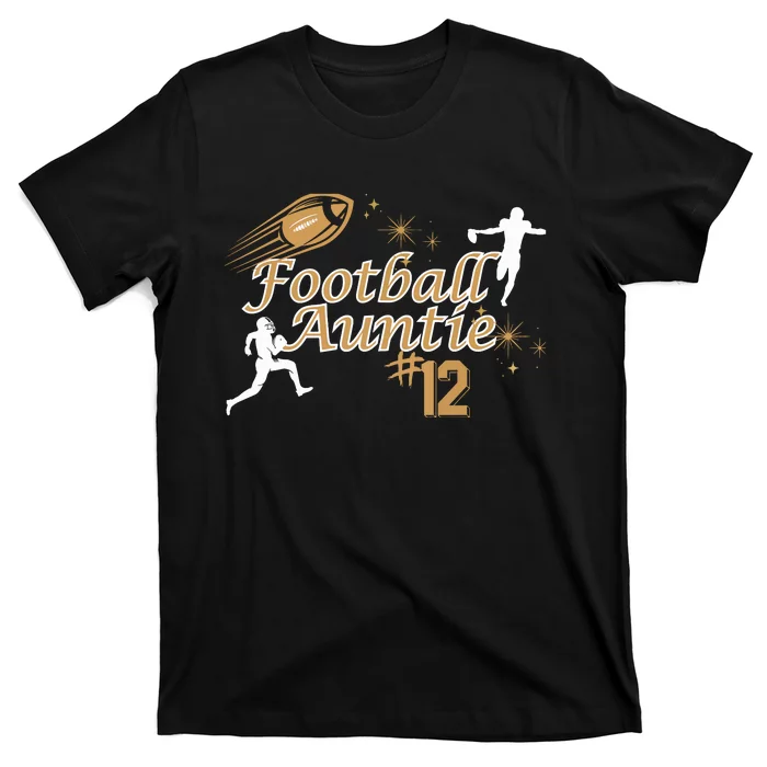 Football Auntie Love T-Shirt