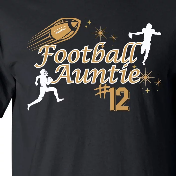 Football Auntie Love Tall T-Shirt