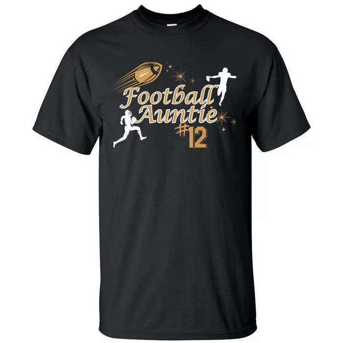 Football Auntie Love Tall T-Shirt